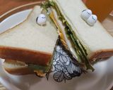 栄養満点✬彩りサンドウィッチ作り方5写真
