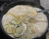 生クリーム不使用！夏野菜とシラスのクリームパスタ作り方5写真
