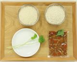 介護食　五目おこわ　時短で簡単作り方1写真