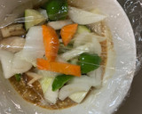 肉無豆腐簡単コク旨梅すき焼き味野菜炒め作り方13写真