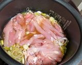 あご出汁×醤油のカオマンガイ（弁当向け）作り方3写真