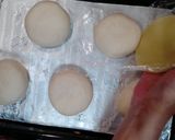 玉子２個で作る、ダブルクリームメロンパン作り方27写真