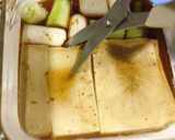 4毒抜き・レンチン高野豆腐とネギの煮物作り方5写真