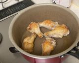 鶏手羽元と根菜のスープ作り方6写真