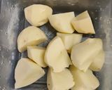 チーズ入りマッシュポテト作り方1写真