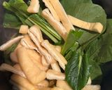 小松菜と油揚げの煮びたし作り方5写真