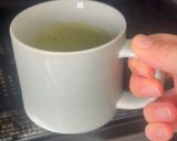 抹茶と黒豆のレンチン米粉蒸しパン作り方6写真