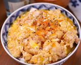 極とろ卵と濃厚チーズの🤭親子丼スペシャル作り方6写真