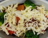 たんぱく質も◎！トマトソースパングラタン作り方4写真