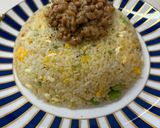 【簡単昼食】残りご飯でエビ風味チャーハン作り方5写真