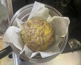 【減塩】油なし！ふんわり蒸しお好み焼き作り方8写真