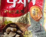 あさりダシダでナムル＆黒豆＆もち麦スープ作り方1写真