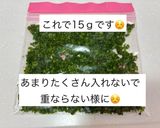 生のパセリを処理・保存方法作り方6写真