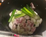作りたてから出汁染み豚汁作り方11写真
