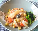 新たまねぎと鶏肉、野菜のこっくり味噌煮♪作り方5写真