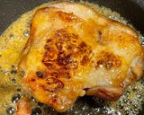 お弁当⭐︎簡単酢とニンニクのチキンステーキ作り方5写真