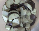 【なすと豚こま肉のスタミナ丼】ワンパンで作り方2写真