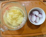 (10分できる)ジャガイモと玉ねぎの炒め作り方1写真