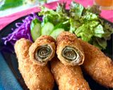 簡単夕食・肉料理・お弁当★豚ロース肉のとんかつ作り方7写真