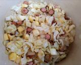 簡単夕飯昼食薩摩芋キャベツミネストローネのスープ作り方7写真