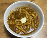 材料3つ・電子レンジでカレーうどん♪作り方5写真