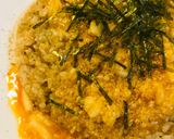 めんつゆチャーハンのたまごとろろかけ作り方3写真