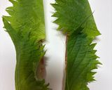 ちくわと大葉のくるくるごま油焼作り方1写真