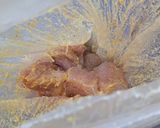 フライパンで◎カレー風味のカリカリチキン作り方4写真