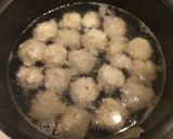 簡単！柚子と生姜香る中華風鶏団子スープ！作り方3写真