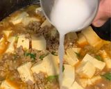 白・赤味噌仕立て麻婆豆腐❕作り方10写真