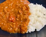 簡単爆速トマトキーマカレー作り方6写真