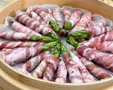 せいろで簡単☆アスパラの肉巻きレモンだれ作り方4写真