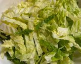 白菜のシャキシャキ胡麻ナムル作り方1写真