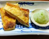 薄揚げの発酵玉葱包み焼き　「若葉おろし」作り方4写真