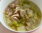 白菜漬けのスープ作り方4写真