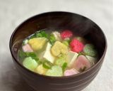 可愛い💕簡単すぎる豆腐とお麩のお味噌汁作り方4写真