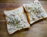 簡単！ごろごろ玉葱のチーズツナトースト作り方4写真