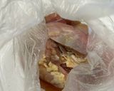 大きな鶏の揚げ焼き作り方2写真