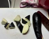 ツナとナスのかんたん煮作り方1写真