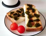 簡単やみつき♡海苔バター砂糖醤油トースト作り方5写真