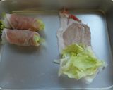 肉巻きレタスのしょうが醤油煮作り方2写真