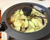 麺つゆで簡単❣️茄子とごぼうの柳川風🎵作り方3写真