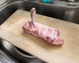 低温調理で放置する豚肩ロース肉の角煮作り方2写真