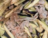 ナスと豚肉のスタミナ味噌炒め😋フライパンで簡単作り方5写真