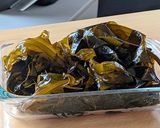 生わかめの茎とカニカマのマヨネーズさらだ作り方1写真