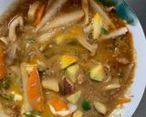 お一人様野菜たっぷり上海風焼きそば味炒飯作り方15写真