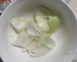 肉無豆腐コク旨クリーミー梅トマト味野菜炒作り方10写真