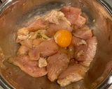 鶏胸肉のおかき揚げ作り方3写真