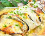 フライパンで茄子のハッセルバック豚しそチーズ作り方10写真