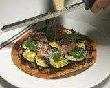 豆腐シュレッドで作るナスのボローニャピザ作り方17写真